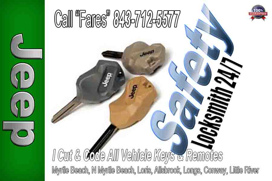Jeep Key Cutting